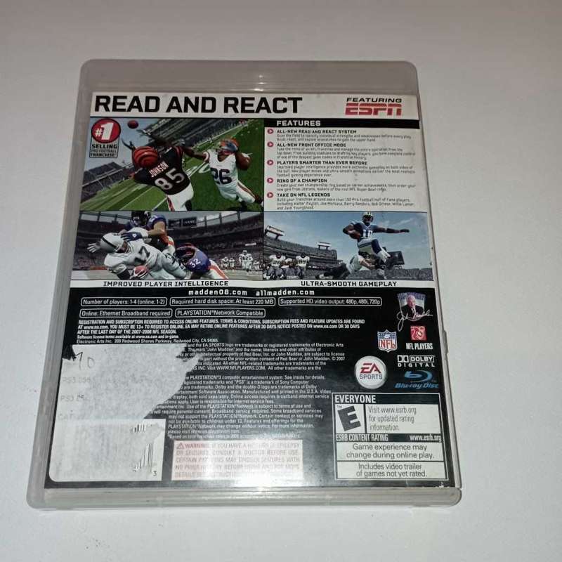 Madden NFL 08 [PS3]